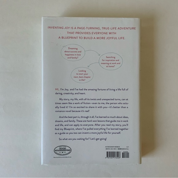 Joy Mangano Inventing Joy Book - Picture 3 of 3